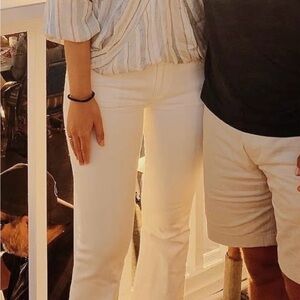 Lovestitch Striped Blouse in Blue and White